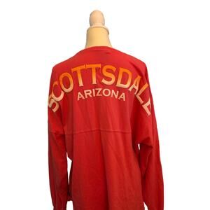 Spirit Jersey Scottsdale, Arizona, Long Sleeve Tee, Oversized Size Medium, NWOT